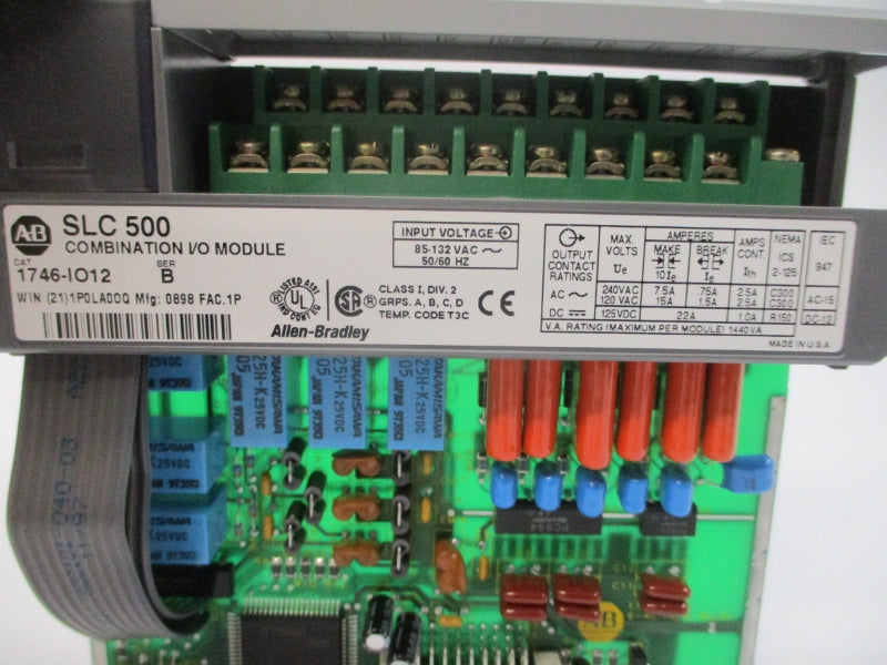 ALLEN BRADLEY 1746-IO12 SER. B 85-132VAC 22A NSMP