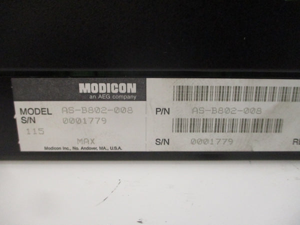 MODICON AS-B802-008 115VAC 6A NSNP