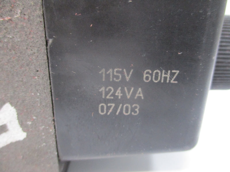 DENISON HYDRAULICS A4D02M2070302B1W01 0126228-003 115V UNMP