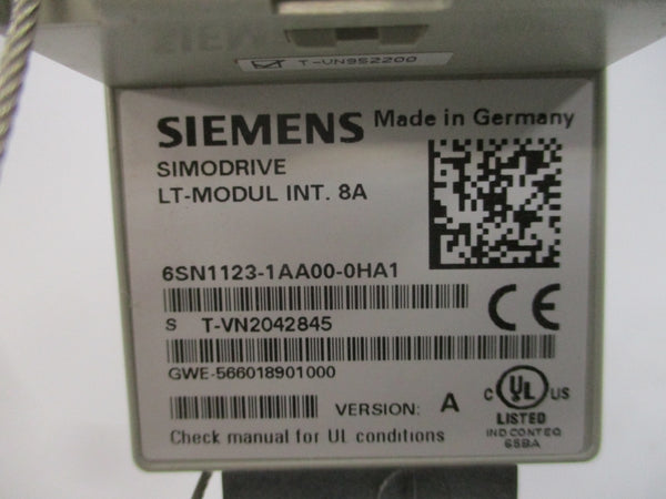 SIEMENS 6SN1123-1AA00-0HA1 8A NSMP