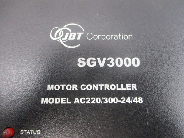 JBT SGV3000 AC220/300-24/48 3110-052-081 24/48VDC 220A REV. B NSNP