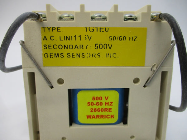 WARRICK CONTROLS 1G1E0 115/500V NSMP
