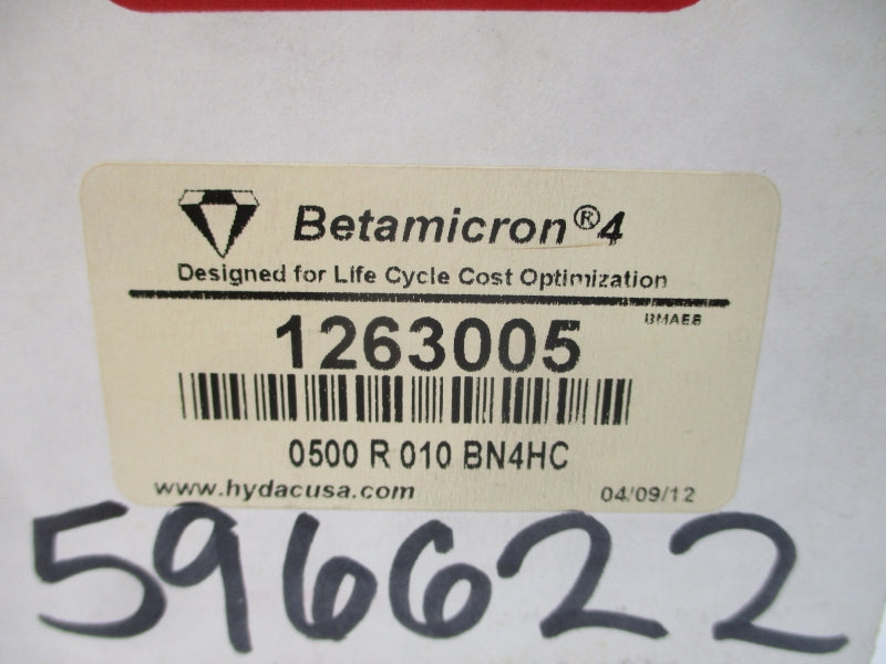 HYDAC 0500R010BN4HC NSMP