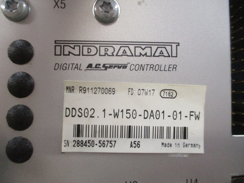 INDRAMAT DDS02.1-W150-DA01-01-FW R911270069 300VDC UNMP