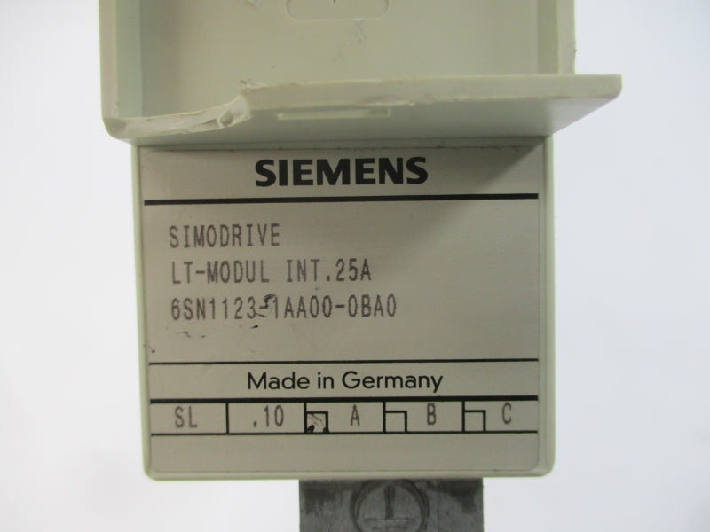 SIEMENS 6SN1123-1AA00-0BA0 6SN1118-0AA11-0AA0 (AS PICTURED) 25A UNMP
