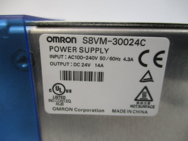OMRON S8VM-30024C 100-240VAC 4.3A NSMP