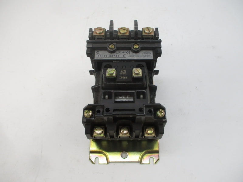 ALLEN BRADLEY 500FL-BOF93 SER. B 277V 30A (BR/WH) NSMP