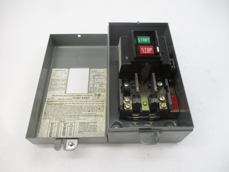 ALLEN BRADLEY 609U-XAXD SER. H 110/115-120V (BR/YL) NSMP