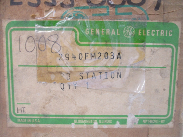GENERAL ELECTRIC CR2940FM203A 600V NSMP
