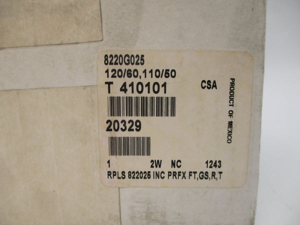 ASCO 8220G025 110/120V 5-125PSI 1" NSMP