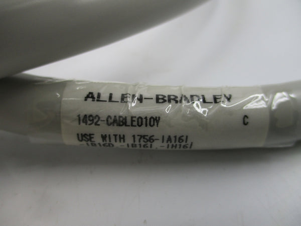 ALLEN BRADLEY 1492-CABLE010Y SER. C (BR/WH) NSMP