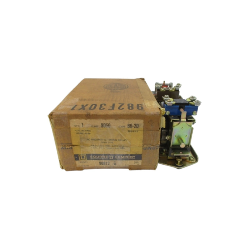 SQUARE D 9050B0-2D SER. E 110/120VAC 15A NSMP