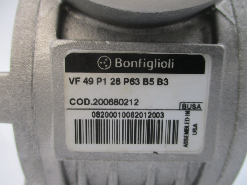 BONFIGLIOLI VF49P128P63B5B3 NSNP