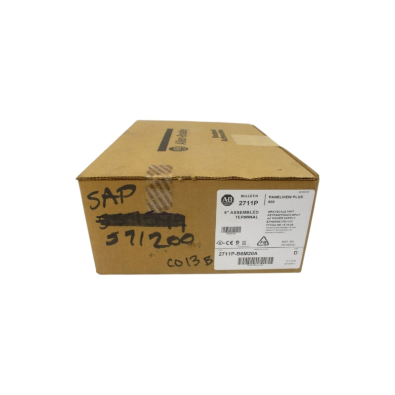 ALLEN BRADLEY 2711P-B6M20A SER. D NSFS