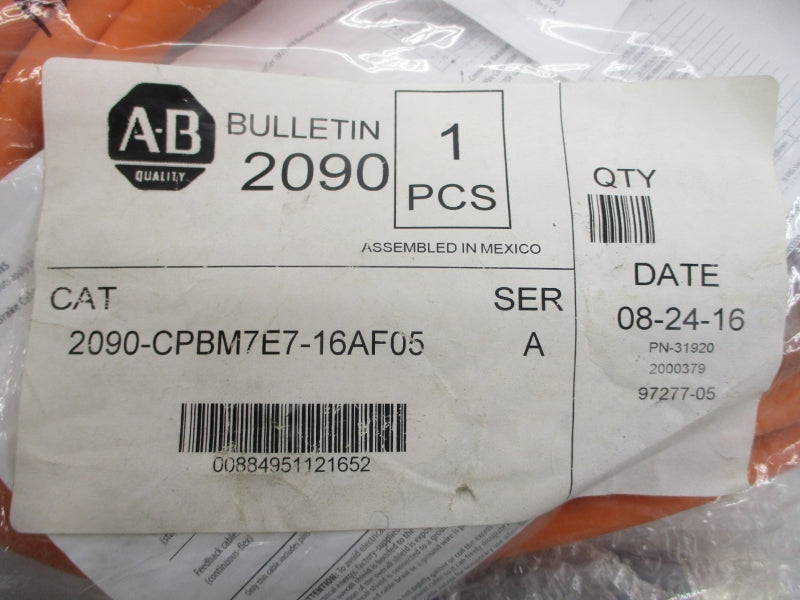 ALLEN BRADLEY 2090-CPBM7E7-16AF05 SER. A NSMP
