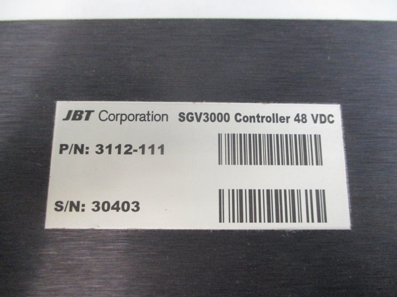 JBT SGV3000 3112-111 48VDC UNMP