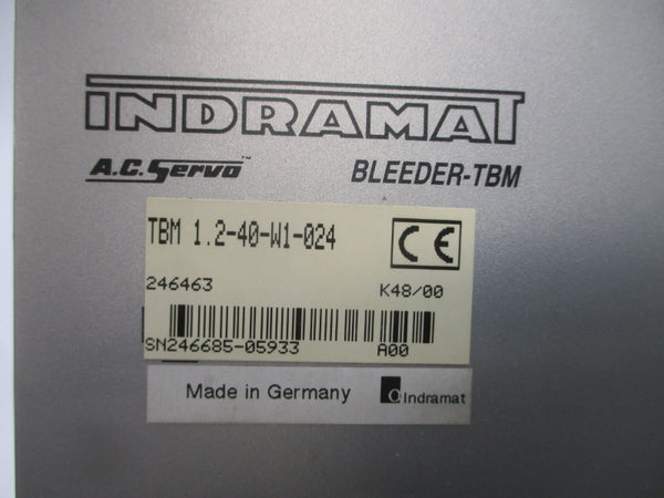 INDRAMAT TBM1.2-40-W1-024 246463 24VDC UNMP