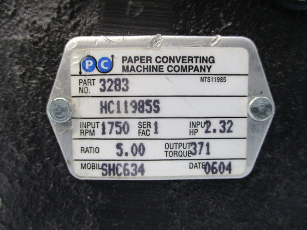 PAPER CONVERTING MACHINE 3283 HC11985S NSNP