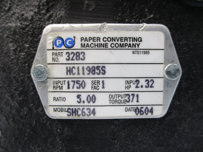 PAPER CONVERTING MACHINE 3283 HC11985S NSNP