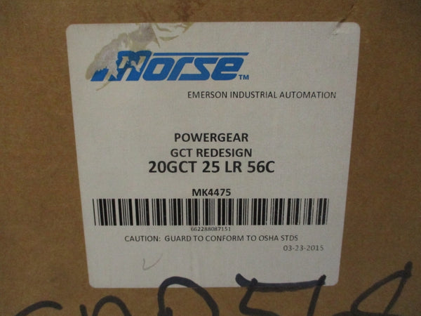 MORSE 20GCT25LR56C NSFS