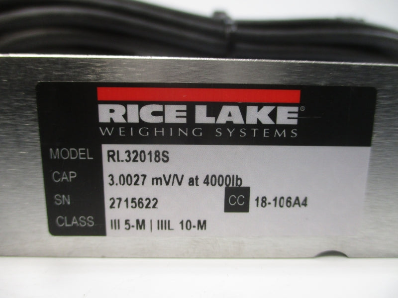 RICE LAKE WEIGHING SYSTEMS 189167 RL.32018S NSMP