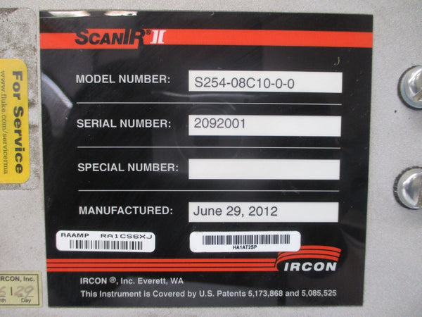 IRCON SCANIR II S254-08C10-0-0 UNMP
