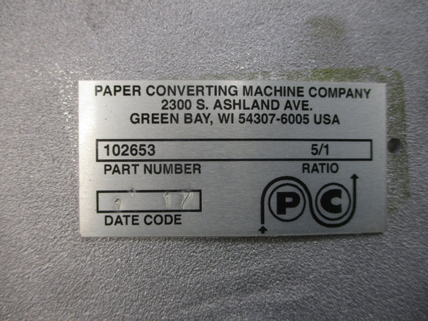 PAPER CONVERTING MACHINE 102653 NSNP
