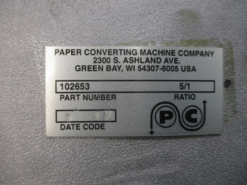 PAPER CONVERTING MACHINE 102653 NSNP