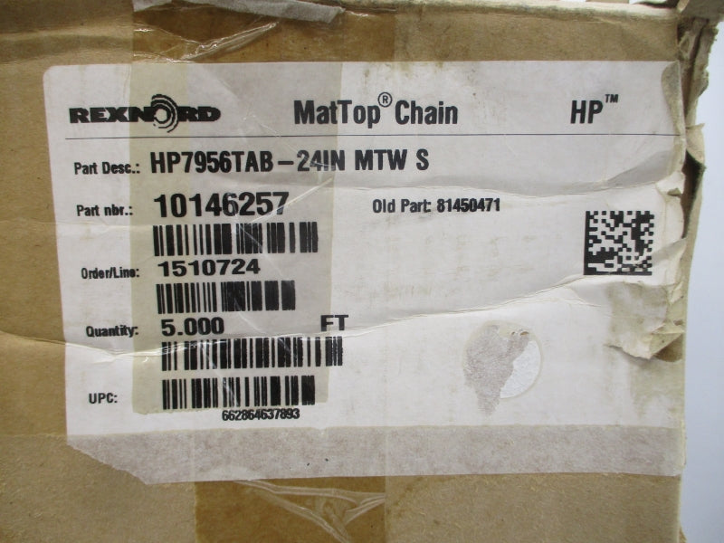 REXROTH HP7956TAB-24IN 10146257 5.00' NSMP