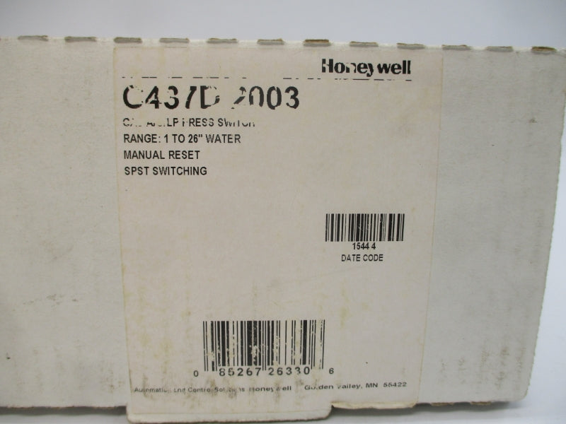 HONEYWELL C437D2003 120/240VAC 48A NSMP