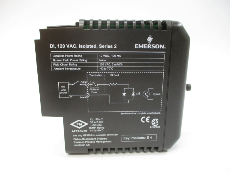 EMERSON KJ3207X1-BA1 12P3902X012 120VAC REV. C NSMP
