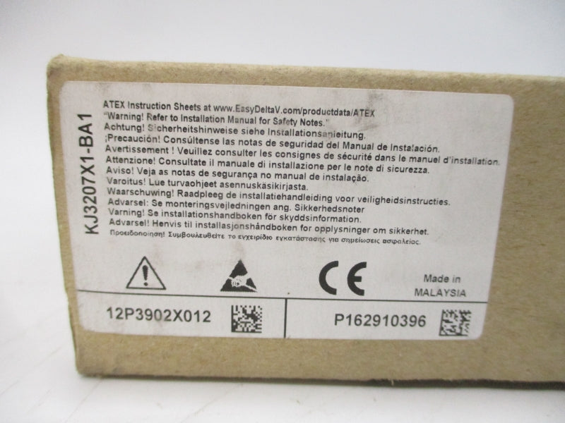 EMERSON KJ3207X1-BA1 12P3902X012 120VAC REV. C NSMP