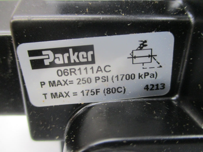 PARKER 06R111AC 250PSI 1/4" NSMP