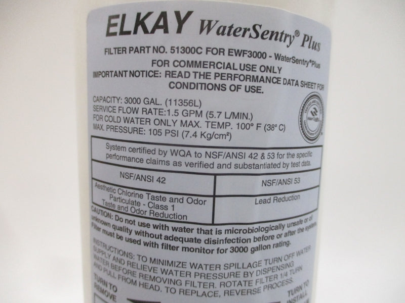 FILTER 51300C 105PSI REV. SIG NSMP