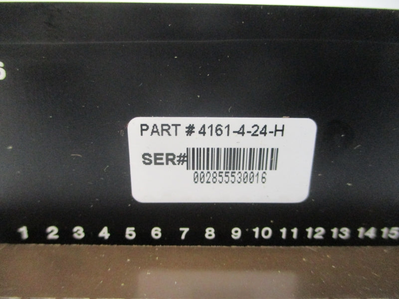 CINCINNATI ELECTROSYSTEMS 4161-4-24 24VDC REV. H NSMP