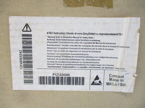 FISHER-ROSEMOUNT SYSTEMS KL4201X1-BA1 12P4986X042 REV. F NSMP
