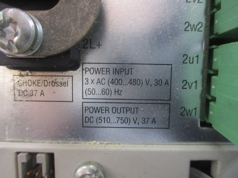 INDRAMAT HVE02.2-W018N 400-480VAC 30A (AS PICTURED) UNMP