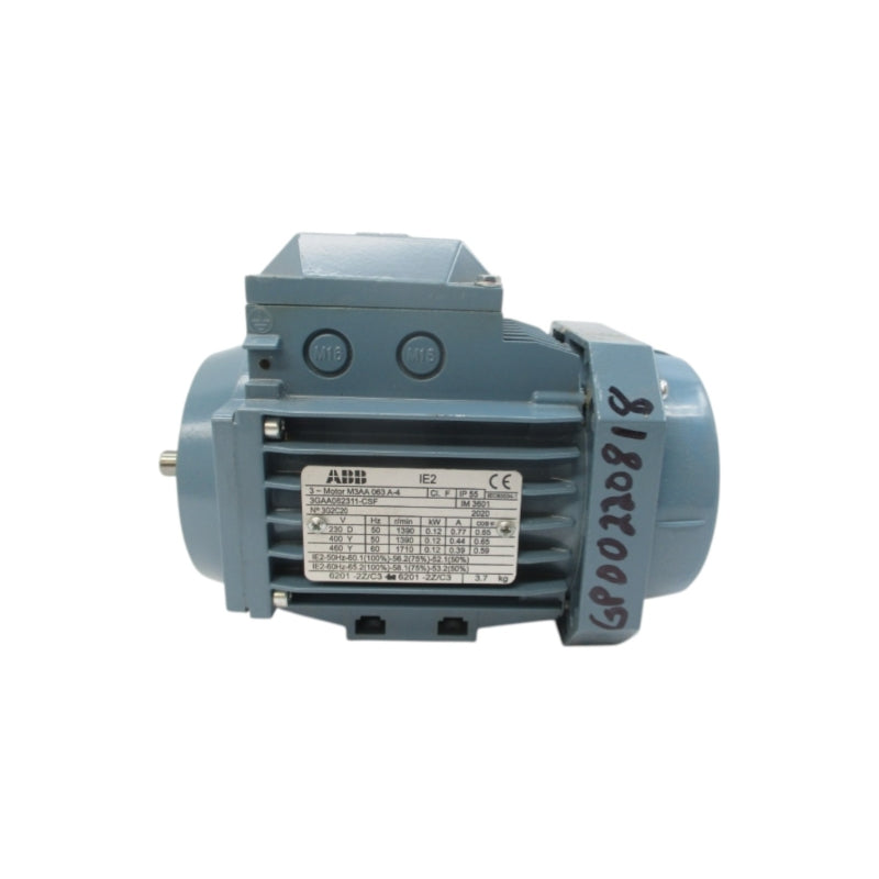 ABB M3AA063A-4 3GAA062311-CSF 230/460V 0.77A NSNP