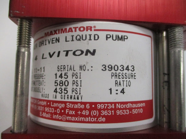 MAXIMATOR M4 435PSI NSNP