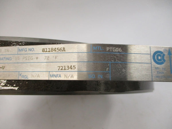 CONTINENTAL DISC 8118456A PTG06 15PSI 10" NSNP