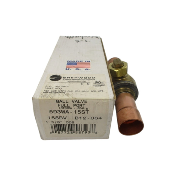 SHERWOOD 593WA-15ST 158BV B12-064 700PSI 1-5/8" NSMP