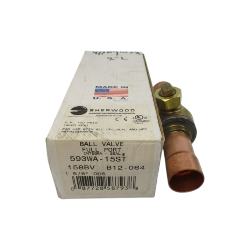 SHERWOOD 593WA-15ST 158BV B12-064 700PSI 1-5/8" NSMP