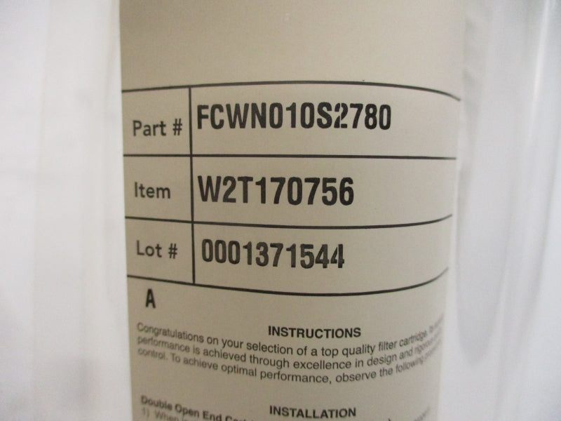 FILTER FCWN010S2780 W2T170756 NSMP
