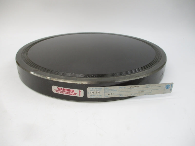 CONTINENTAL DISC 8118456A PTG06 15PSI 10" NSMP