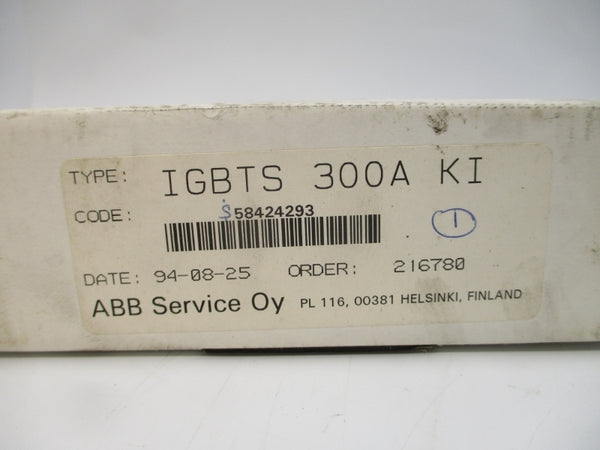 ABB IGBTS 1200V 300A NSMP