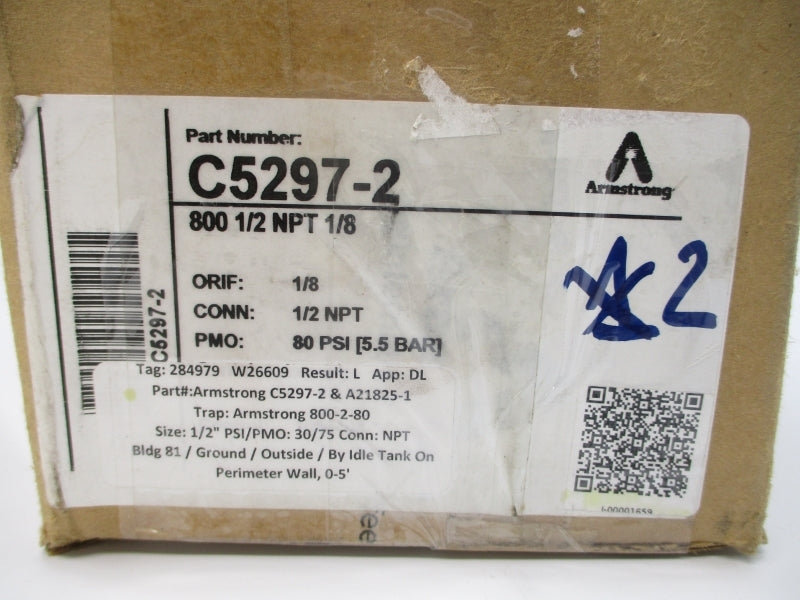 ARMSTRONG C5297-2 800 80PSI 1/2" NSMP