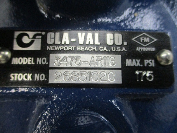 CLA-VAL 3475-AR116 2685102C 175PSI 3/4" NSMP