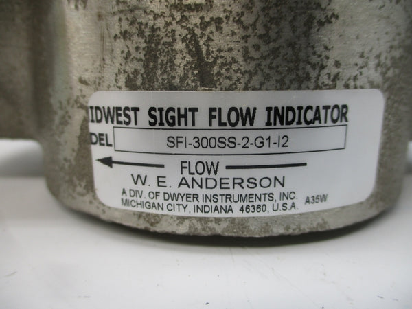 W.E. ANDERSON SFI-300SS-2-G1-I2 125PSI NSMP