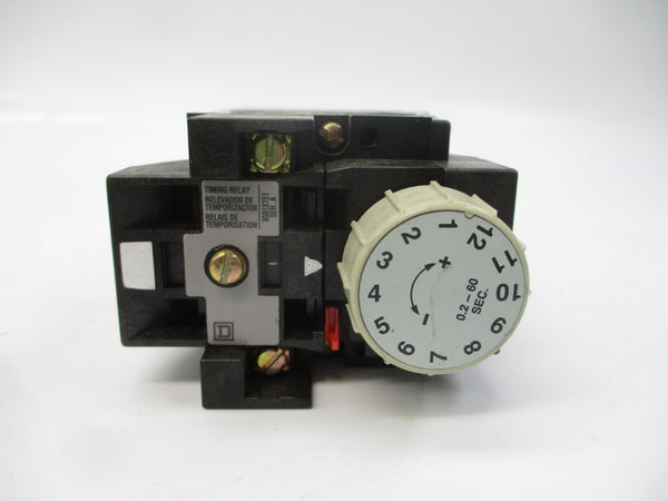 SQUARE D 8501XO00XTE1V02 SER. A 110/120V 20A 0.2-60S NSMP