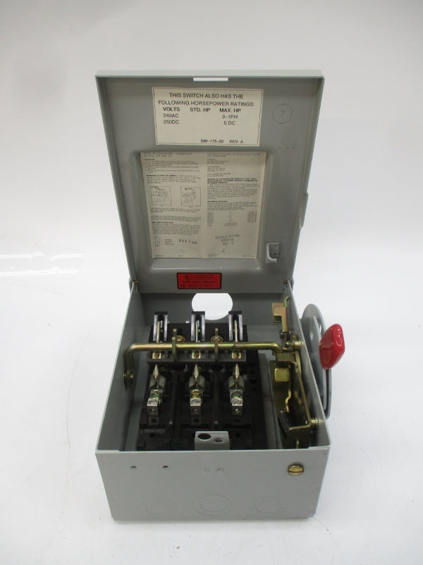 WESTINGHOUSE RHUN321 240VAC 30A NSMP